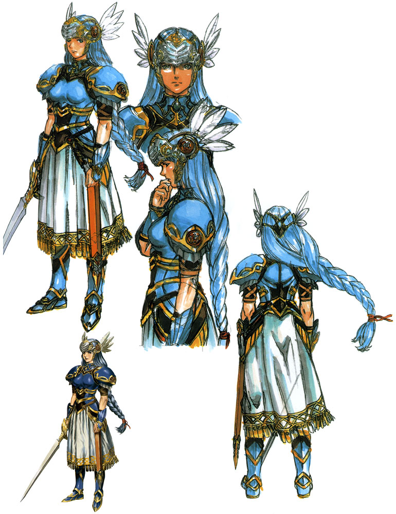 Glacia in Armor